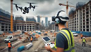 Inspection de chantier par drone
